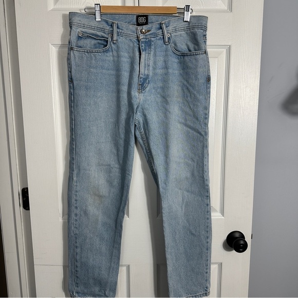 BDG by Urban Outfitters Dad Fit jeans, 33x32, cotton, light wash, casual - Picture 1 of 12